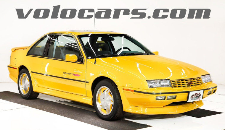 This 52-Mile 1990 Chevrolet Beretta GT Comes With A Manual Transmission And The Original New Owners Cassette Tape