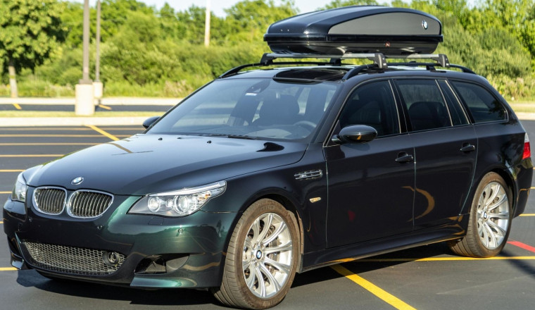 Buy The Green, Manual E61 M5 Wagon That BMW Never Gave Us