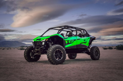 Mad Scientists At Kawasaki Shoved A 250-HP Supercharged Motorcycle Engine In A Side-By-Side To Beat Can-Am And Polaris At Their Own Game