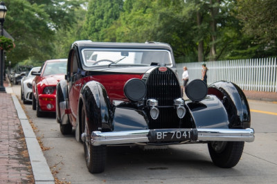 These Absolute Legends Are Driving A 1936 Bugatti Across The Country To Pebble Beach