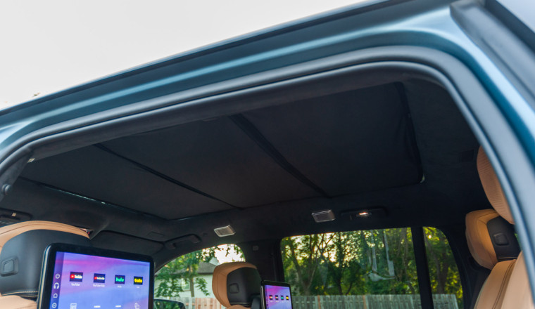 You’ll Never Guess How the $130K Cadillac Escalade IQ’s Glass Roof Sunshade Works