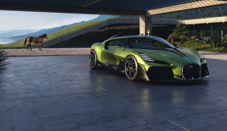 Bugatti's ultra-exclusive Programme Solitaire unveils "Brouillard"