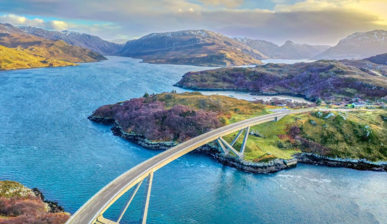 The incredible A-road with a stunning 276m bridge to drive over - and it's in Britain
