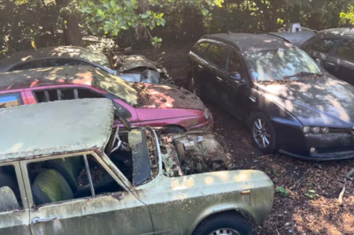 This Abandoned Alfa Romeo Dealer Hides a Treasure Trove of Iconic Cars