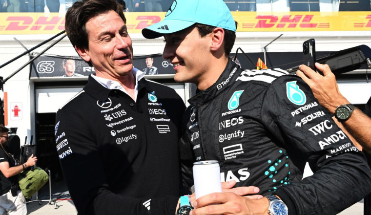 Wolff set to secure Russell's Mercedes future