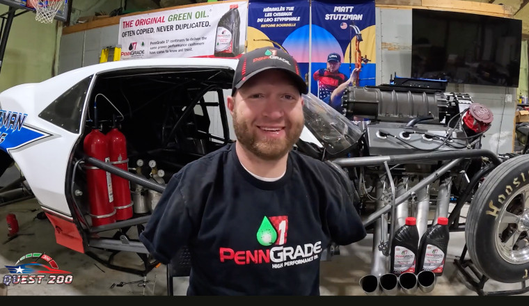 Drag Racer Matt Stutzman Hit 200 MPH Driving With No Arms