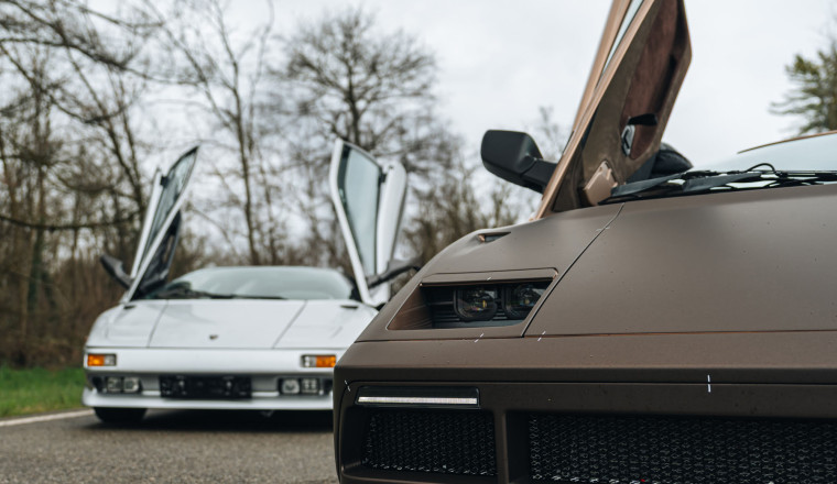 Driving the Lamborghini Diablo Eccentrica restomod