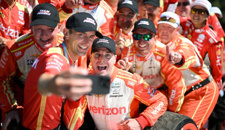 Penske, Power riding high after breaking dry spell in Portland