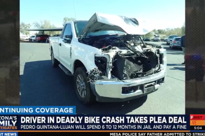 Pickup Driver Who Ran Down Cyclists, Killing 2, Faces Max Of 1 Year In Jail