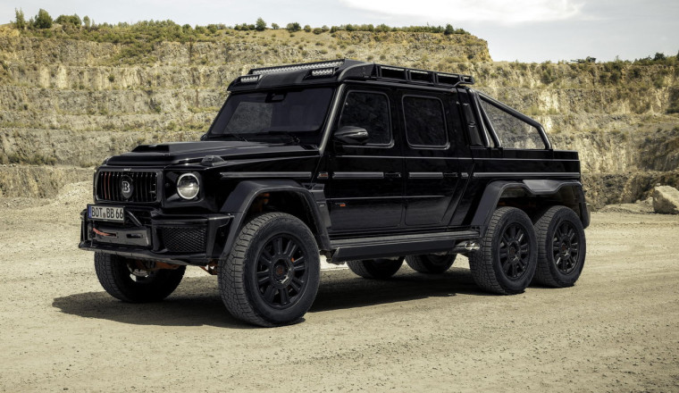 The Brabus XLP 800 6x6 Is Excess On Six Wheels