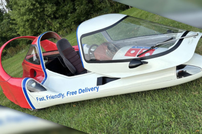 The Three-Wheeled Domino’s Pizza Delivery Car That Time Forgot Is For Sale
