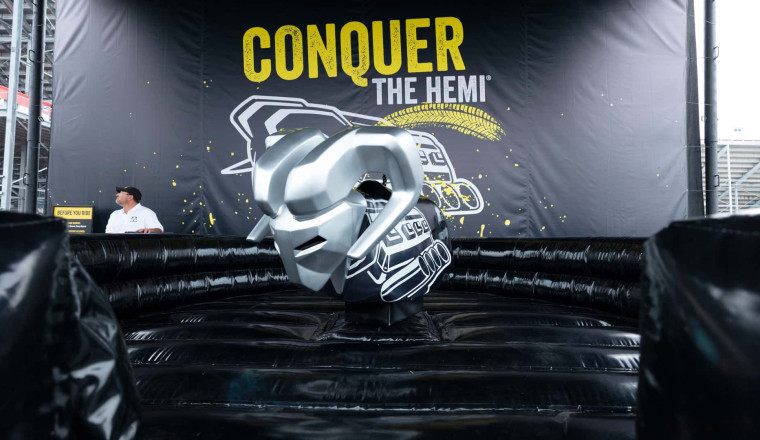 'This is Bull****' Someone Stole Ram's Hemi-Themed Mechanical Bull