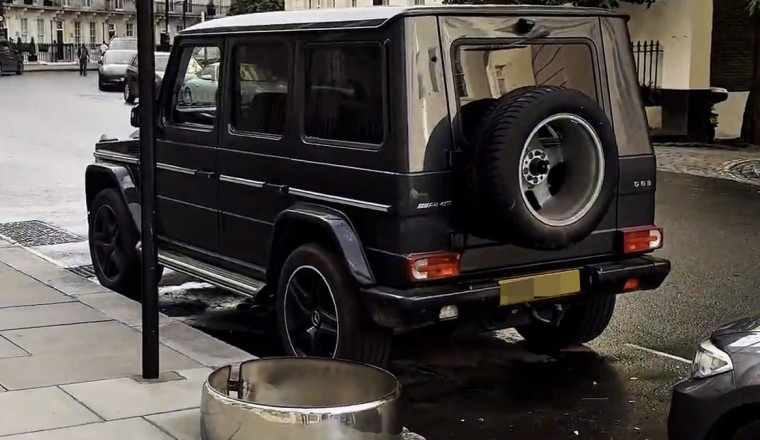 Brazen thieves target luxury Mercedes 4X4s to steal its extremely vulnerable part