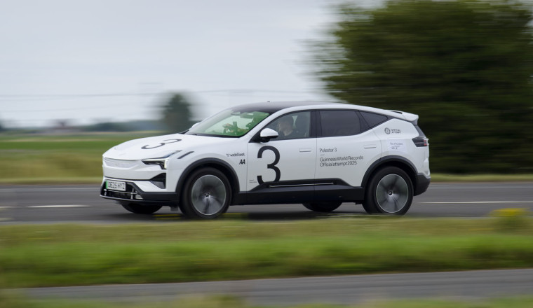 Polestar 3 goes 581 miles to break electric SUV range record