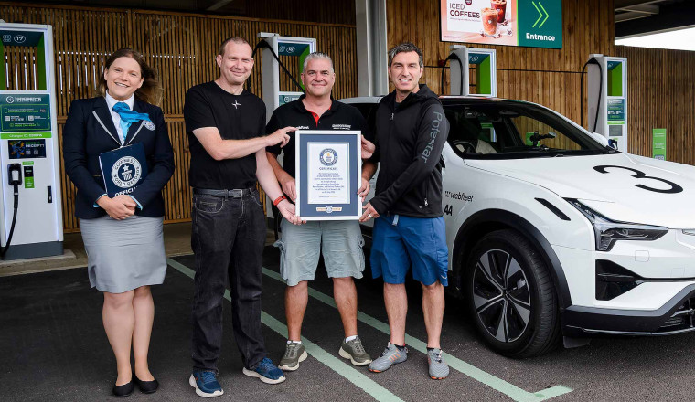 Polestar sets new world record with 581-mile electric road trip