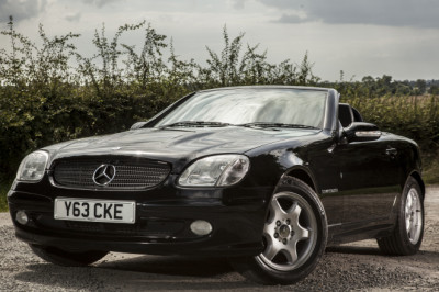 Striking convertible from Mercedes' rust era now a £1k bargain