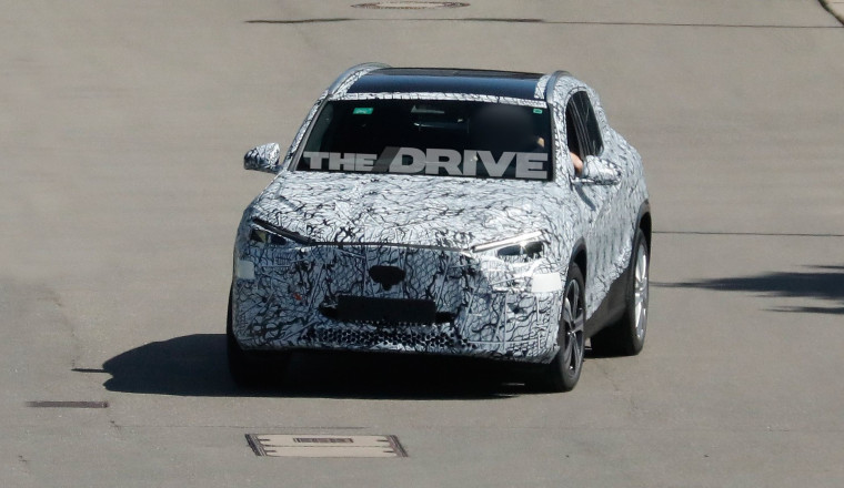 The 2026 Mercedes-Benz GLA Looks Tiny In New Spy Shots