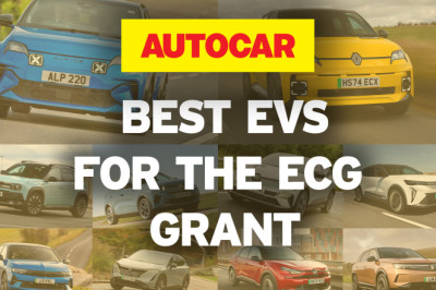 The best cars eligible for the electric car grant