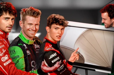 The drivers face Grill the Grid’s ‘What the track’ challenge