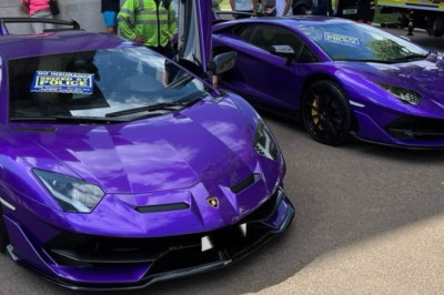 The Summer of Supercars begins: High-powered multi-million-pound fleet of sports cars owned by Saudi billionaires descend on London - as police go on red alert for law-breaking