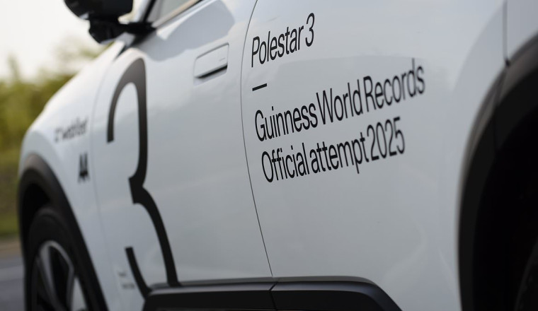 This electric SUV set a world record for longest journey on a single charge... here's how far it went