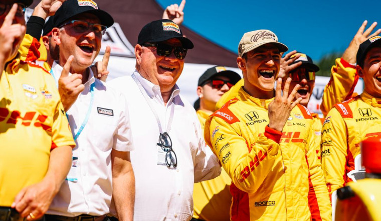 Wanser finally celebrates Palou title in Portland