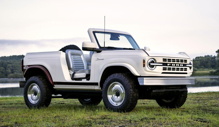 Ford Bronco Roadster Concept Unveiled As Tribute To Stripped-Back Original