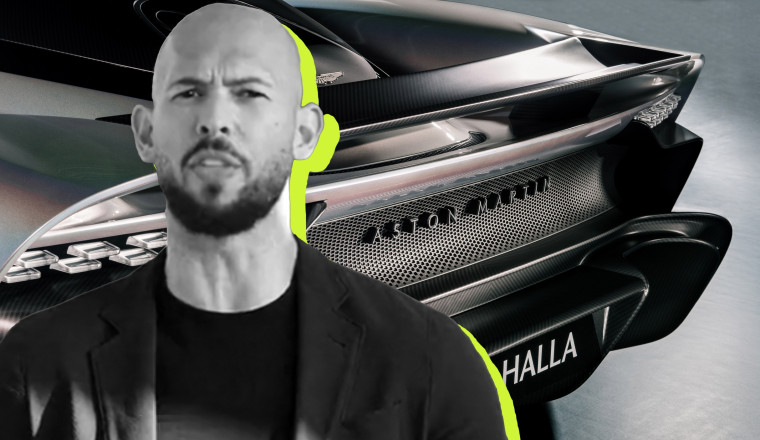 Police Snatched Andrew Tate’s Aston Hypercar Deposit Before He Even Hit Record