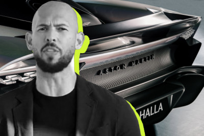 Police Snatched Andrew Tate’s Aston Hypercar Deposit Before He Even Hit Record