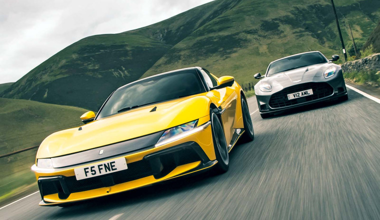 Super-GT showdown: Ferrari 12Cilindri vs Aston Martin Vanquish