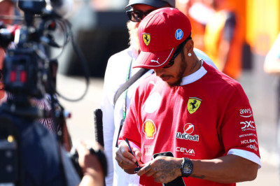 Hamilton shares more about his special Ferrari documents