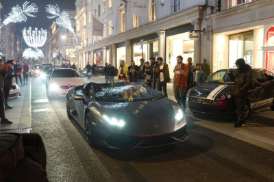 Mayfair supercar crackdown: Wealthy drivers who cause havoc by revving their engines and racing round affluent streets face fines