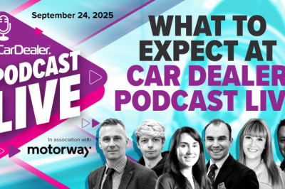 Time is running out to get your tickets for the Car Dealer Podcast Live – here’s what you can expect