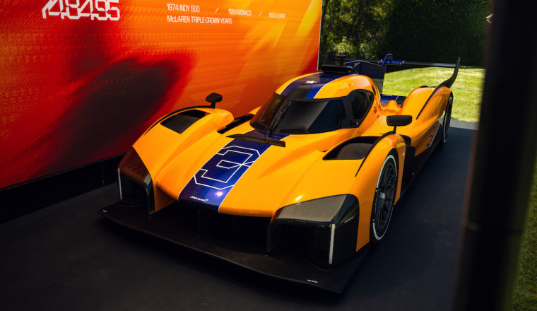 McLaren Project: Endurance debuts Triple Crown inspired livery during Monterey Car Week