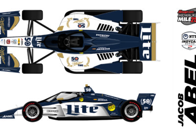 Jacob Abel to Sport Miller Brewing Company Sponsorship at Milwaukee Mile’s Snap-on 250