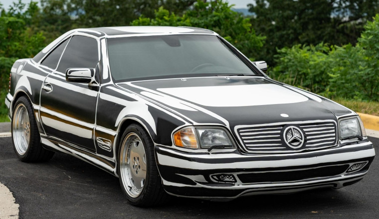 This Mercedes-Benz SL500 Is Only Sketchy In The Good Way