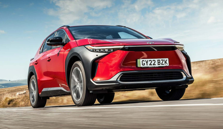 Toyota bZ4X electric SUV prices cut to £36,995