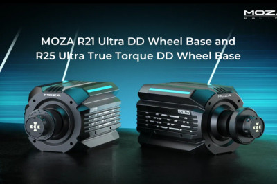Moza R25 Ultra Revealed Its Most Powerful Sim Racing Wheelbase Yet