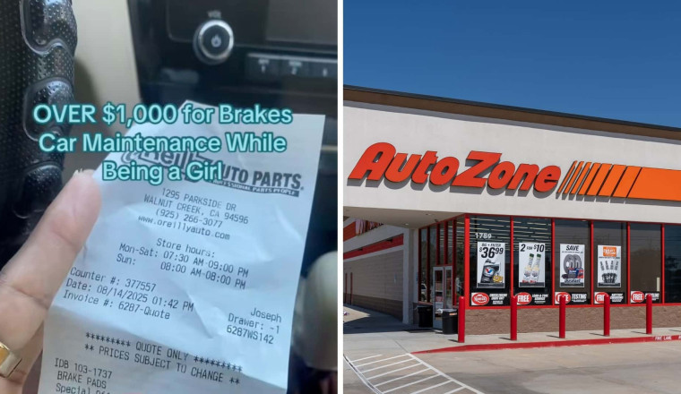 Woman Buys Parts for Her Nissan Rogue at O'Reilly. Then She Buys the Same Parts at Autozone for $200 Less