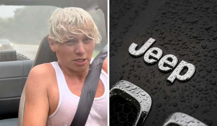'If You’re Thinking About Getting a Jeep:' Man Takes His Jeep for a Ride. Then It Starts Hailing