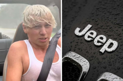 'If You’re Thinking About Getting a Jeep:' Man Takes His Jeep for a Ride. Then It Starts Hailing