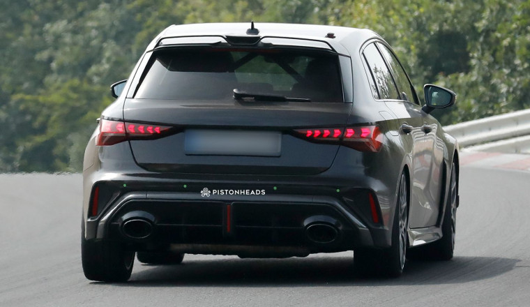Run-out Audi RS3 GT testing at Nordschleife