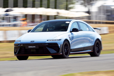 This Hyundai Ioniq 6 N Ripping It on a Track Could Fool You Into Thinking It’s Not an EV