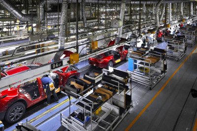Toyota Is Recycling Old EV Batteries to Help Power Mazda’s Production Line