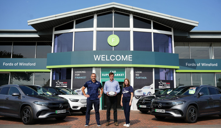 Used car supermarket Fords of Winsford announces three-year Sale Sharks sponsorship deal