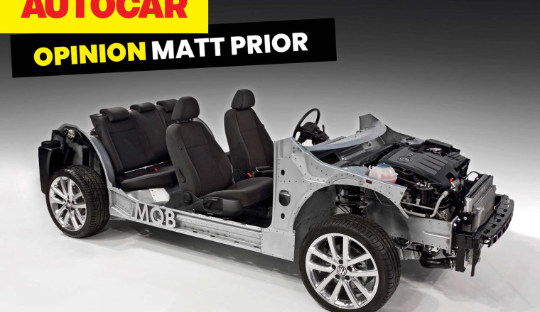 Cars can share platforms but be completely different