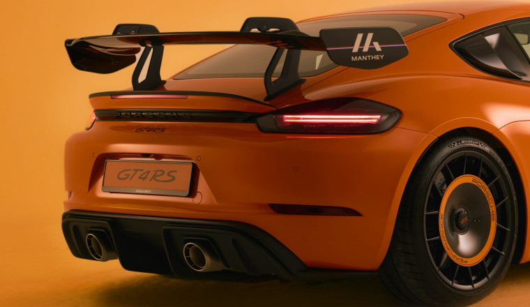 Exclusive One-Off Porsche Fuses Manthey Magic With Orange Drama