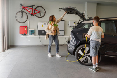 Home EV Charging Would Be Much Easier If We'd Just Clean Out The Garage