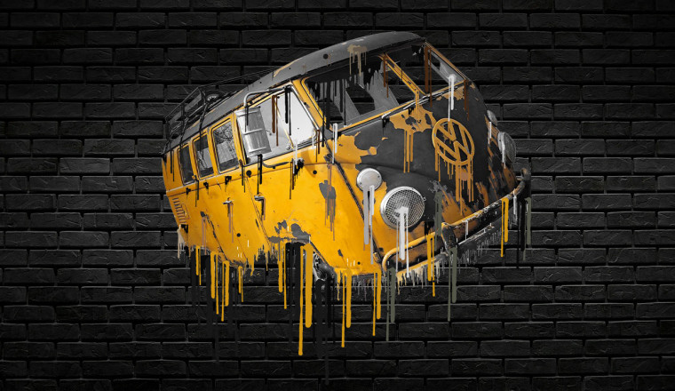 Latest Design From FortyandDeuce: From Factory Floor to Freedom Icon: The Story of the VW Camper