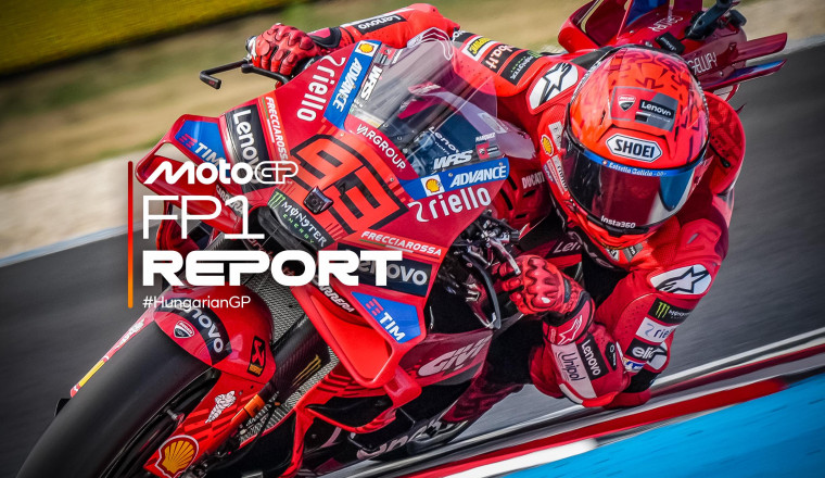 Marc Marquez tops first-ever Balaton Park MotoGP™ session in FP1